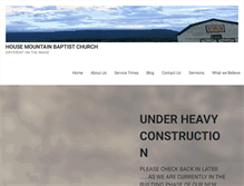Tablet Screenshot of hmbchurch.org